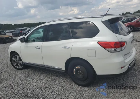 2015 Nissan Pathfinder S z USA, uszkodzony, nr VIN 5N1AR2MM3FC718194